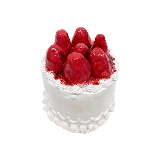 Strawberry Topped Cake 1