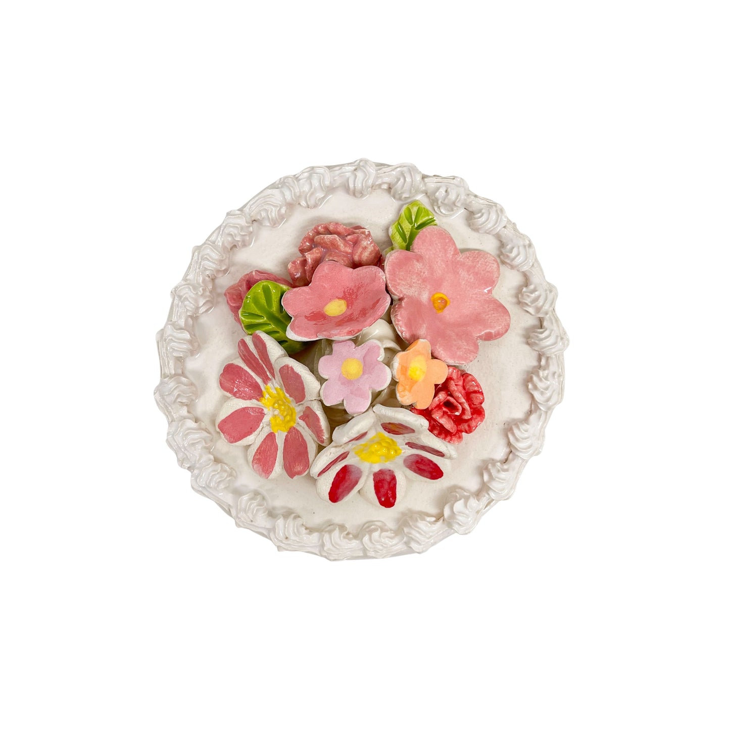 Flower Topped Cake 90
