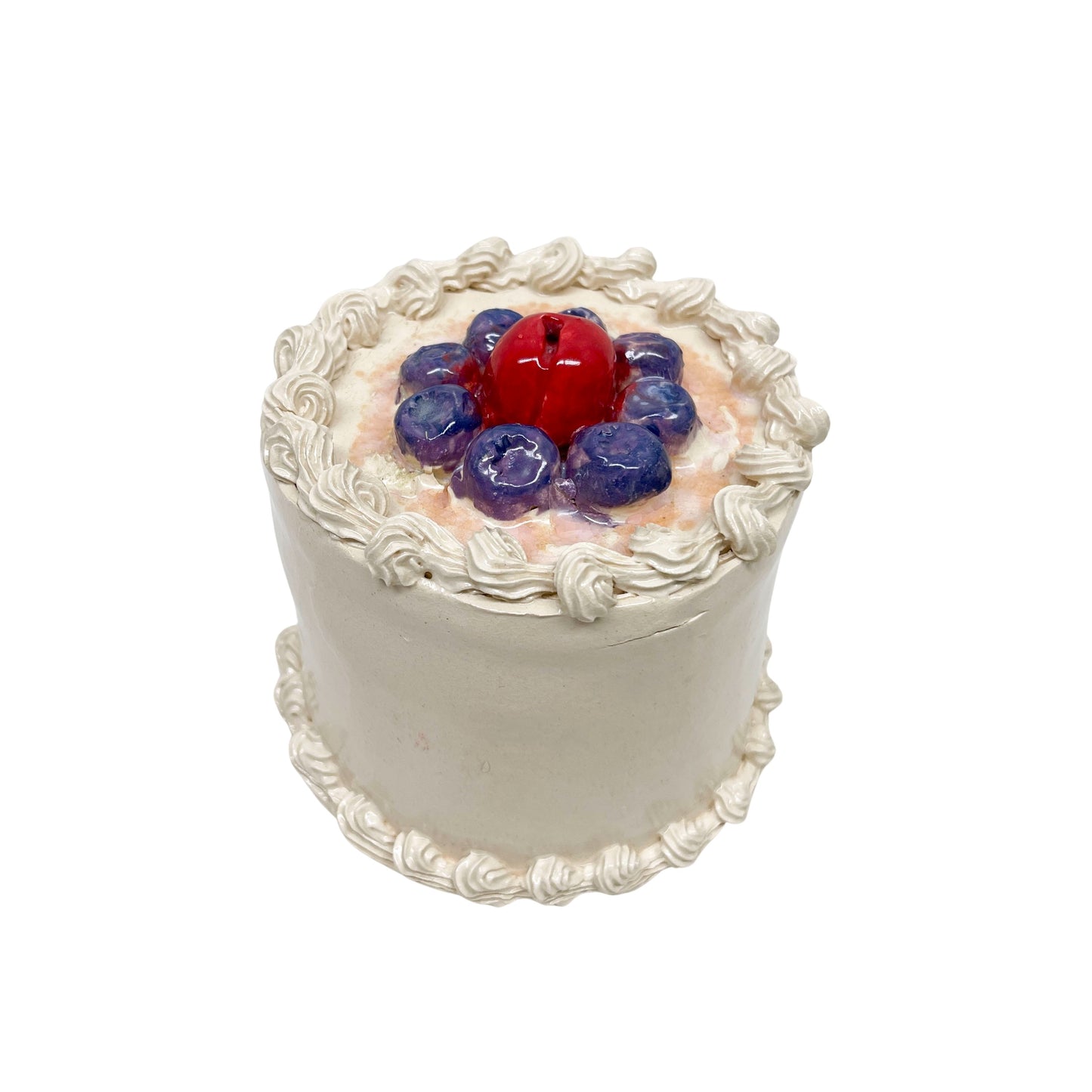 Berry and Cherry Topped Cake 94