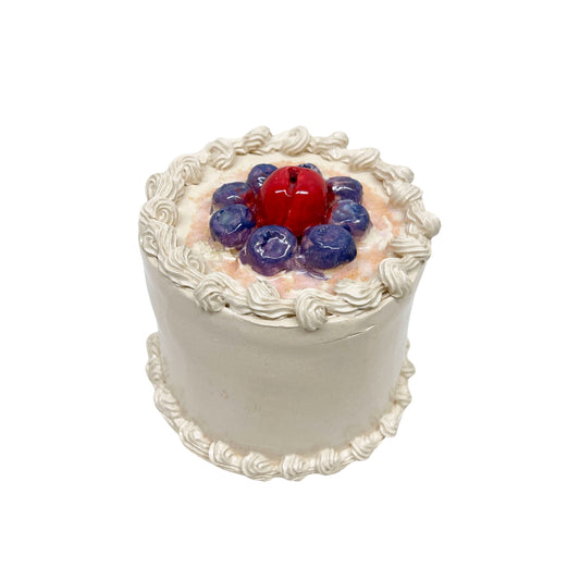 Berry and Cherry Topped Cake 94