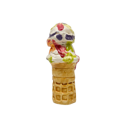 Rainbow Sherbet Cone 1