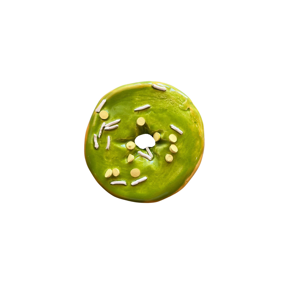 Lime Donut With Chips And Sprinkles (Day Old)