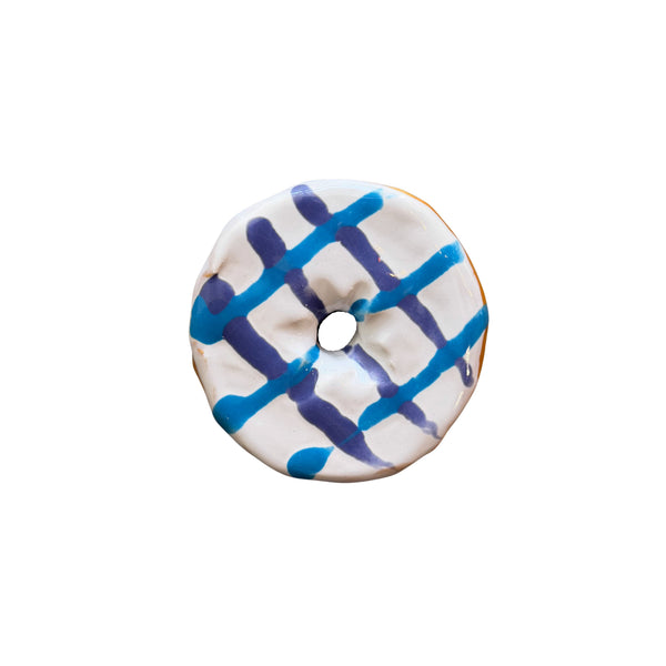 Blueberry Lavender Lattice Donut (Day Old)