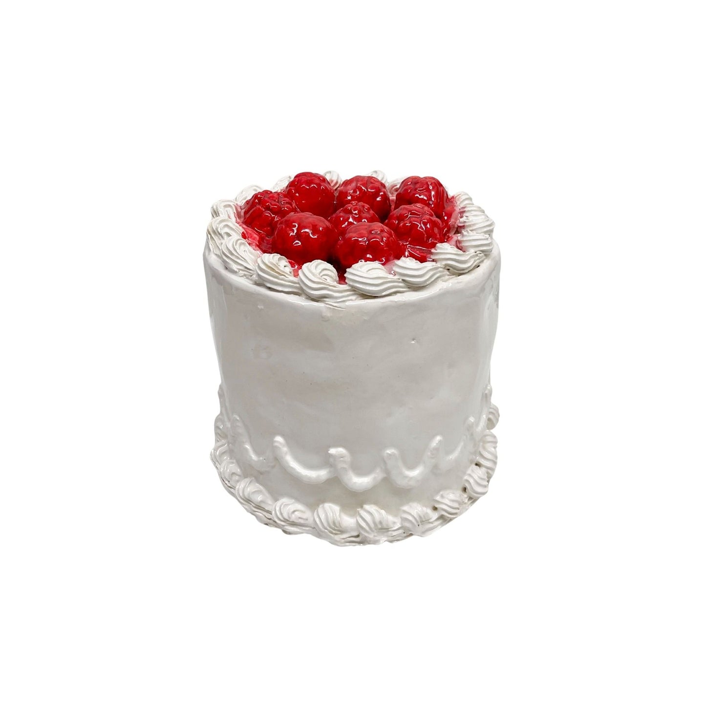 Raspberry Topped Cake 4