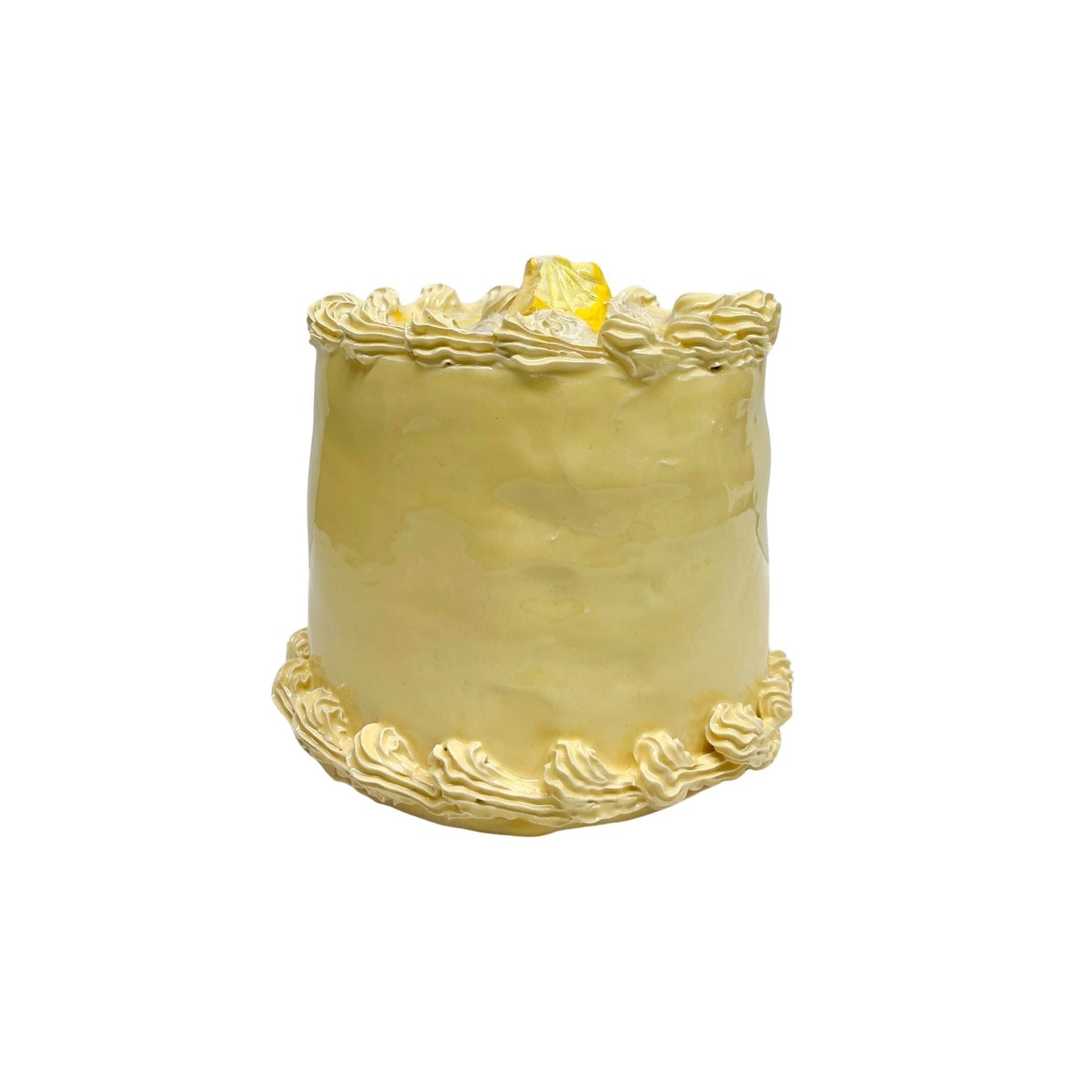Lemon Cake With Wedge and Brûlée 15