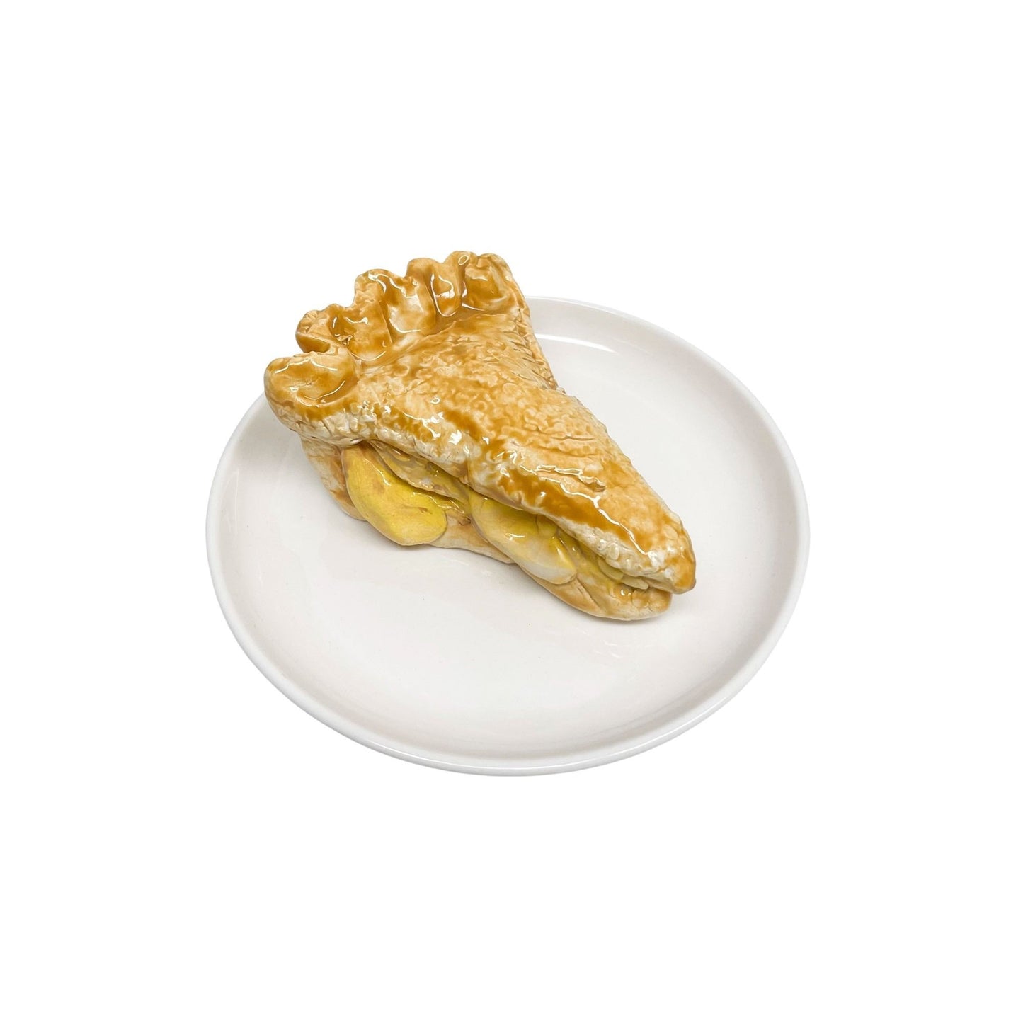 Plated Apple Pie Slice 3