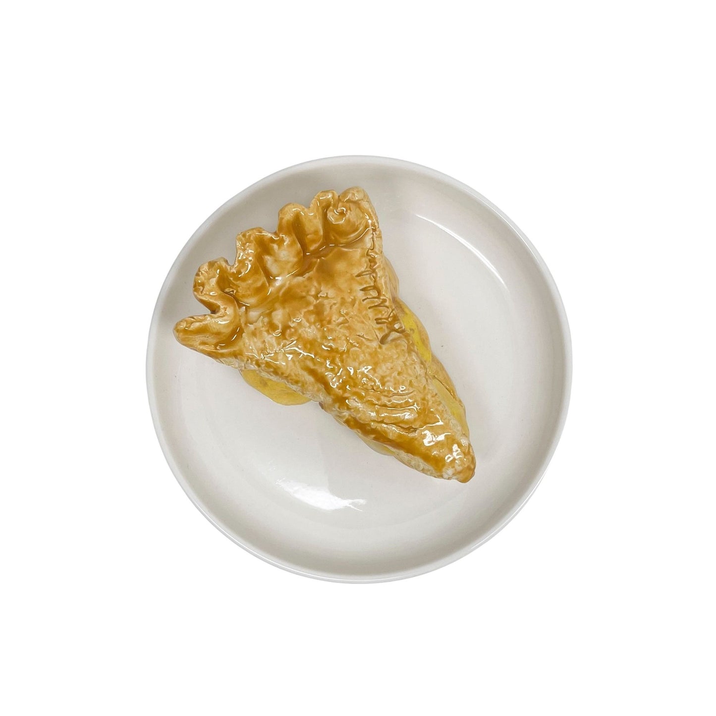 Plated Apple Pie Slice 3