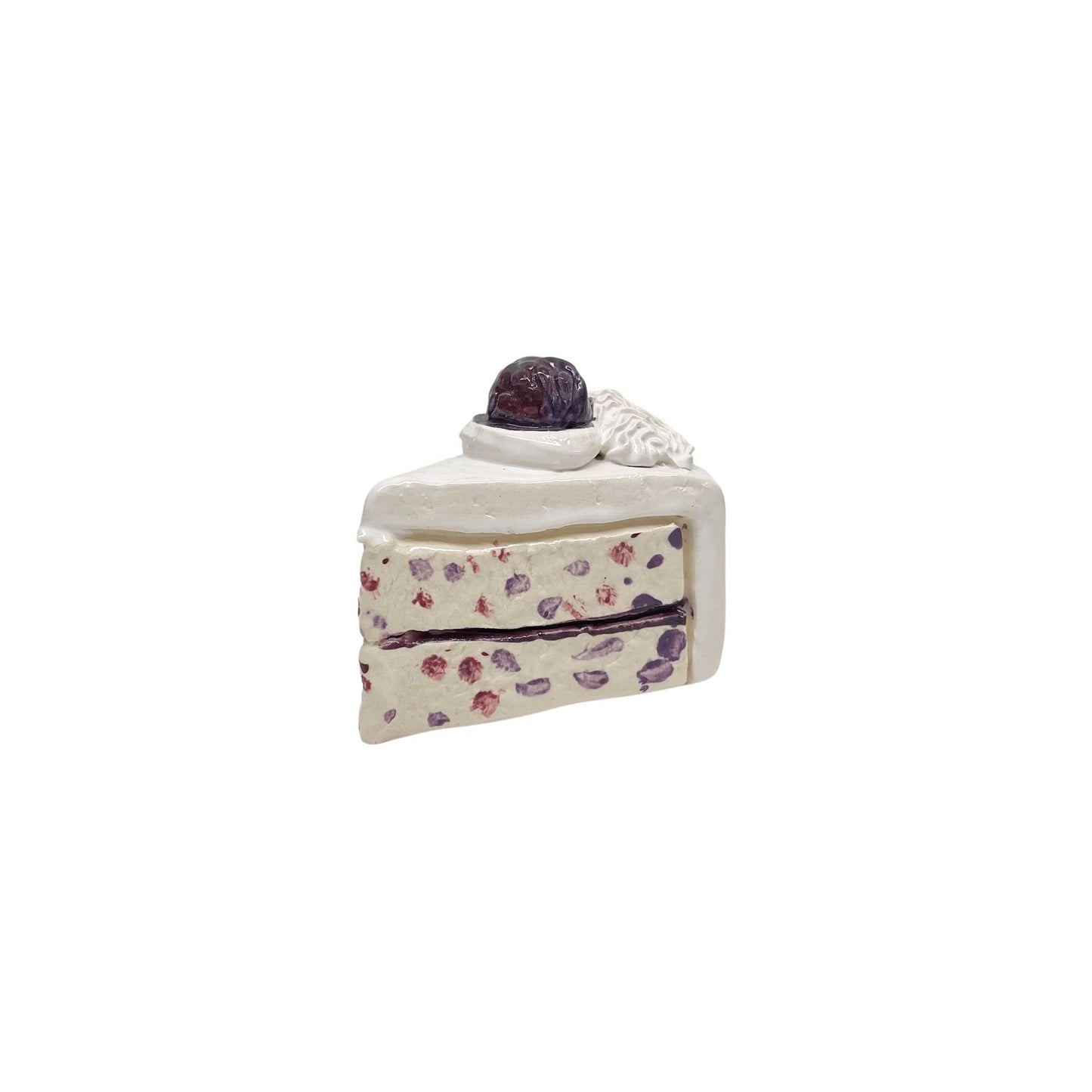 Boysenberry Cake Slice