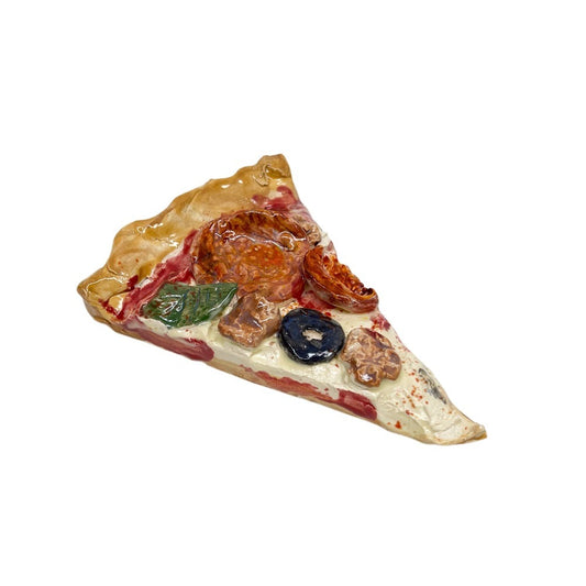 Combo Pizza With Basil Slice 4