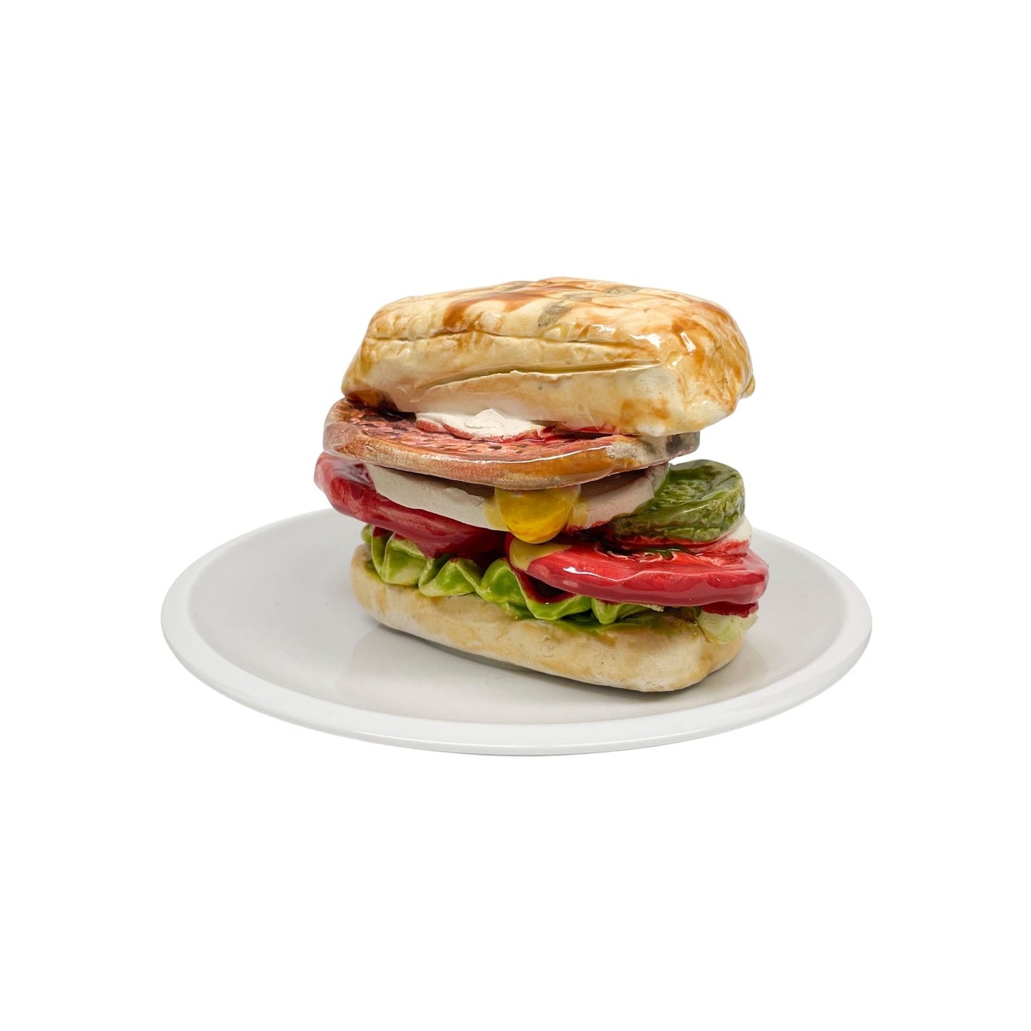 Plated Salami Sandwich 22