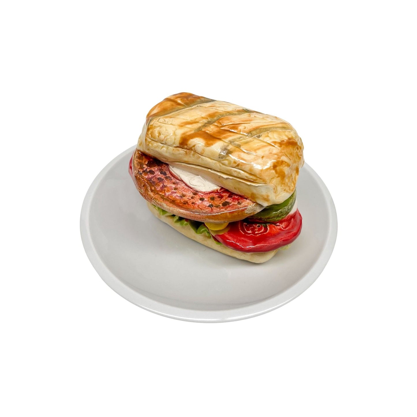 Plated Salami Sandwich 22