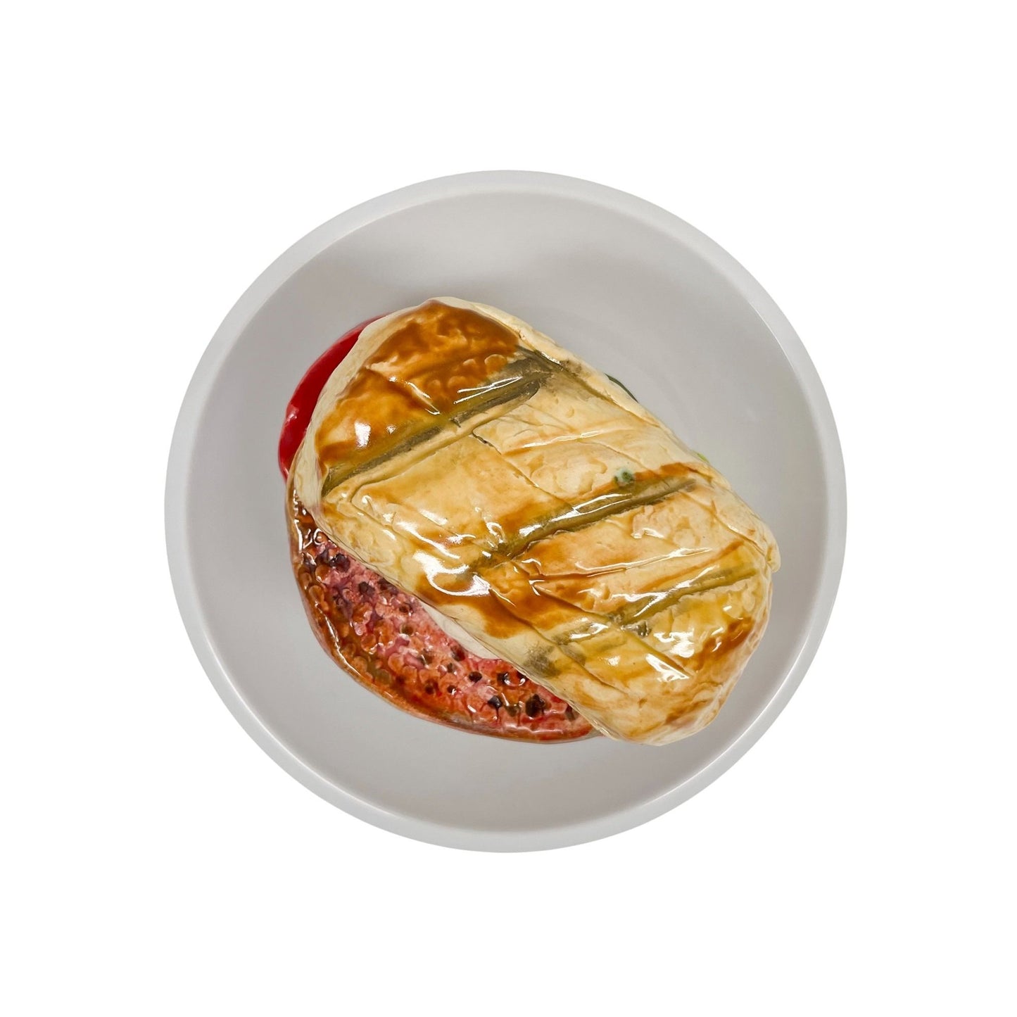 Plated Salami Sandwich 22