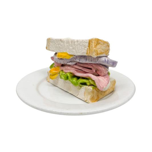 Plated Ham Sandwich 23