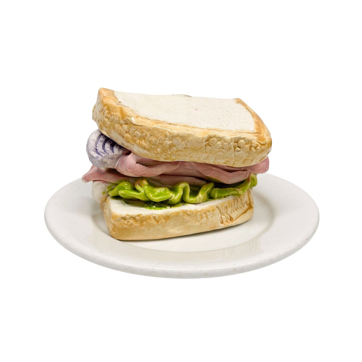 Plated Ham Sandwich 23