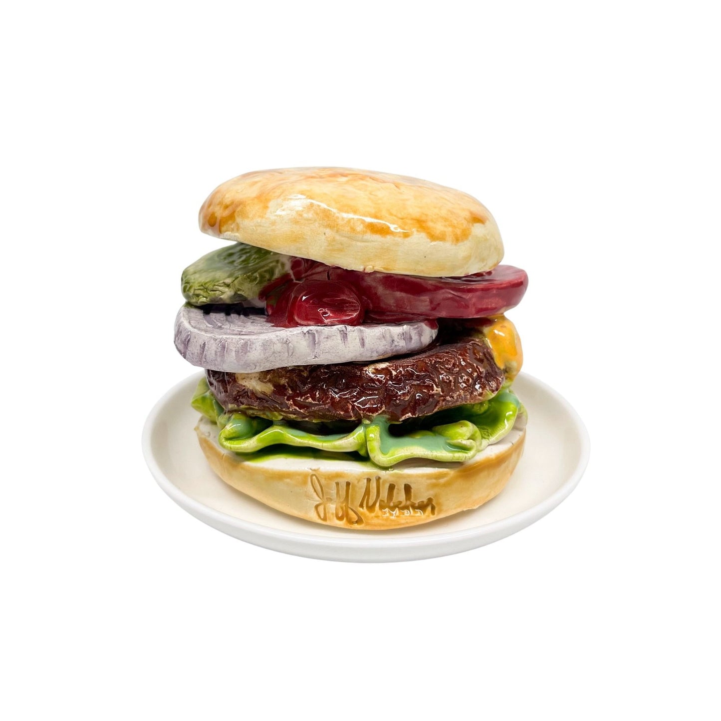 BBQ Burger Plate 27