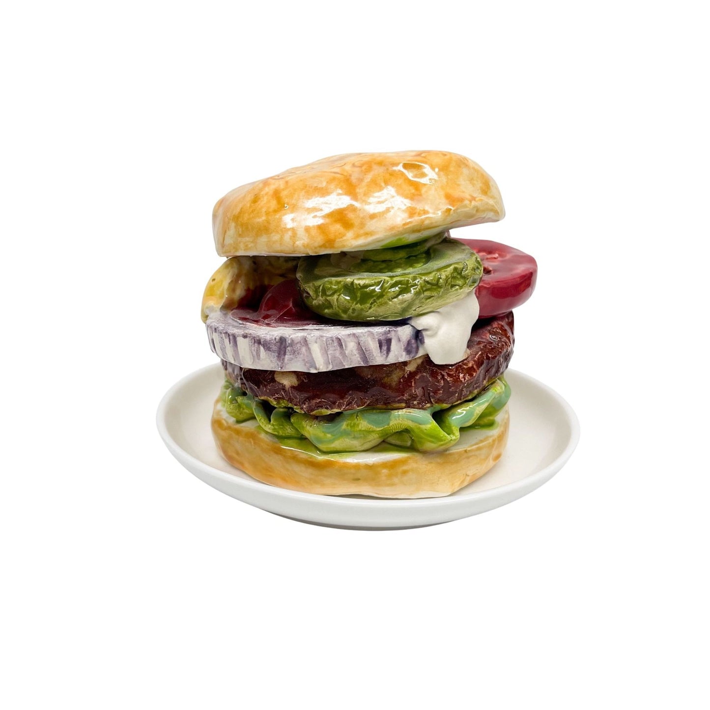 BBQ Burger Plate 25