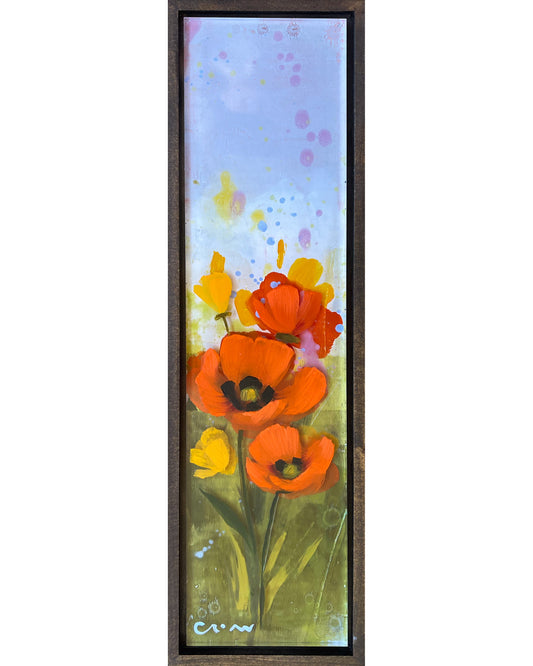Poppy Meadow Triptych 16