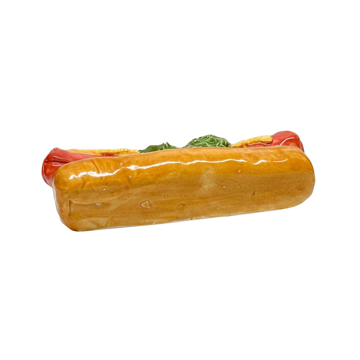 Hot Dog With Mustard And Relish 8