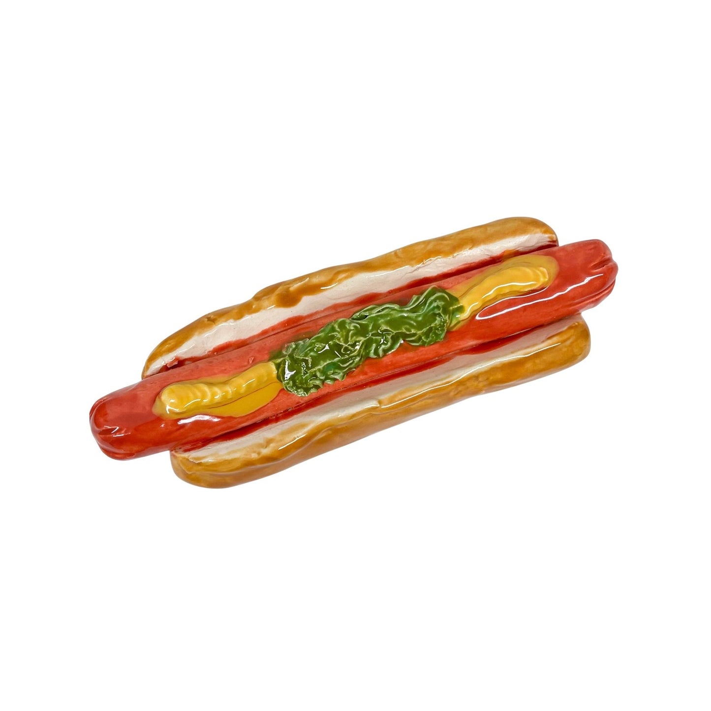 Hot Dog With Mustard And Relish 7