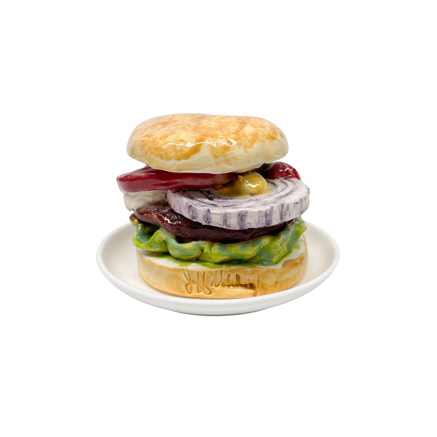 BBQ Burger Plate 28