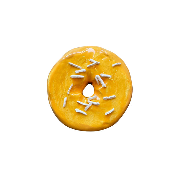 Tangerine Sprinkle Donut (Day Old)