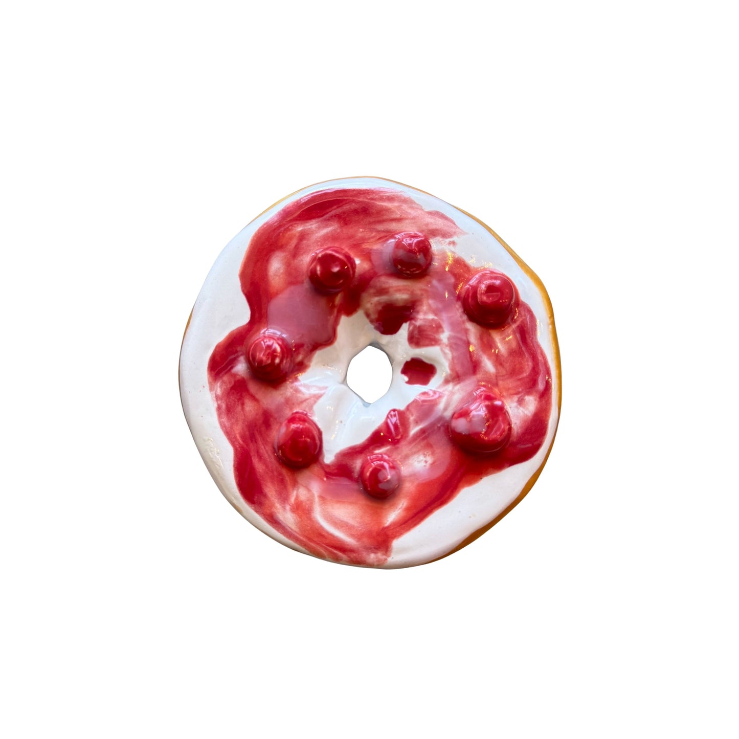 Cherry Topped Donut 3 (Day Old)