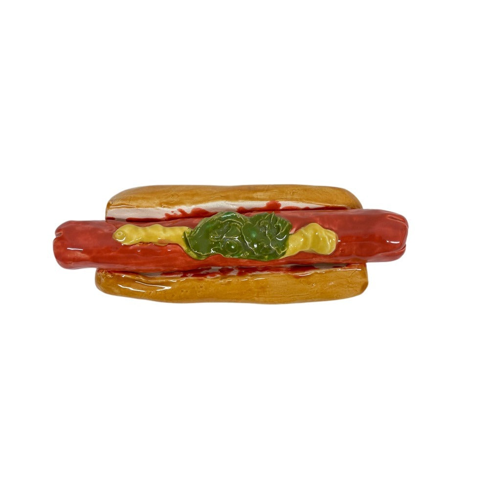 Hot Dog With Mustard And Relish 3