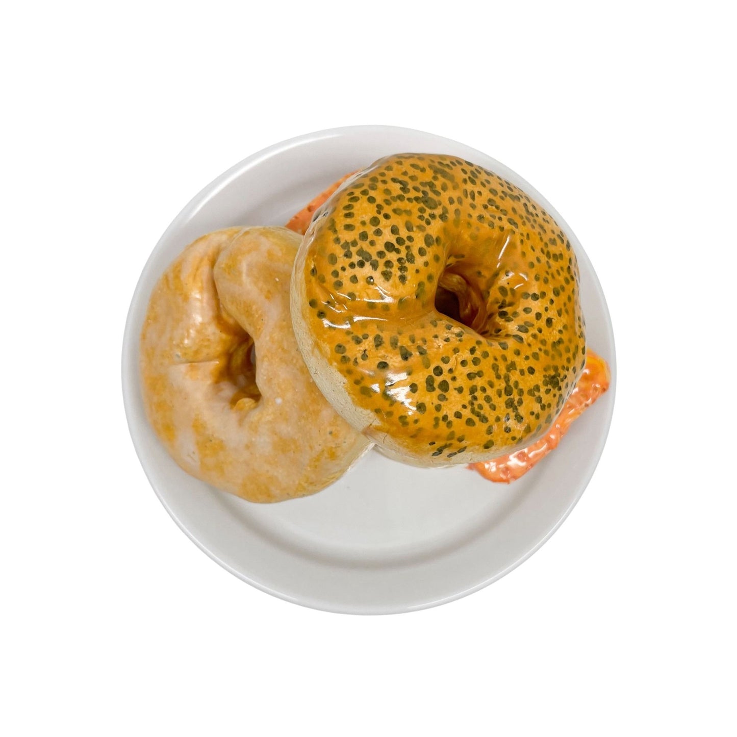 Three Plated Bagels 04