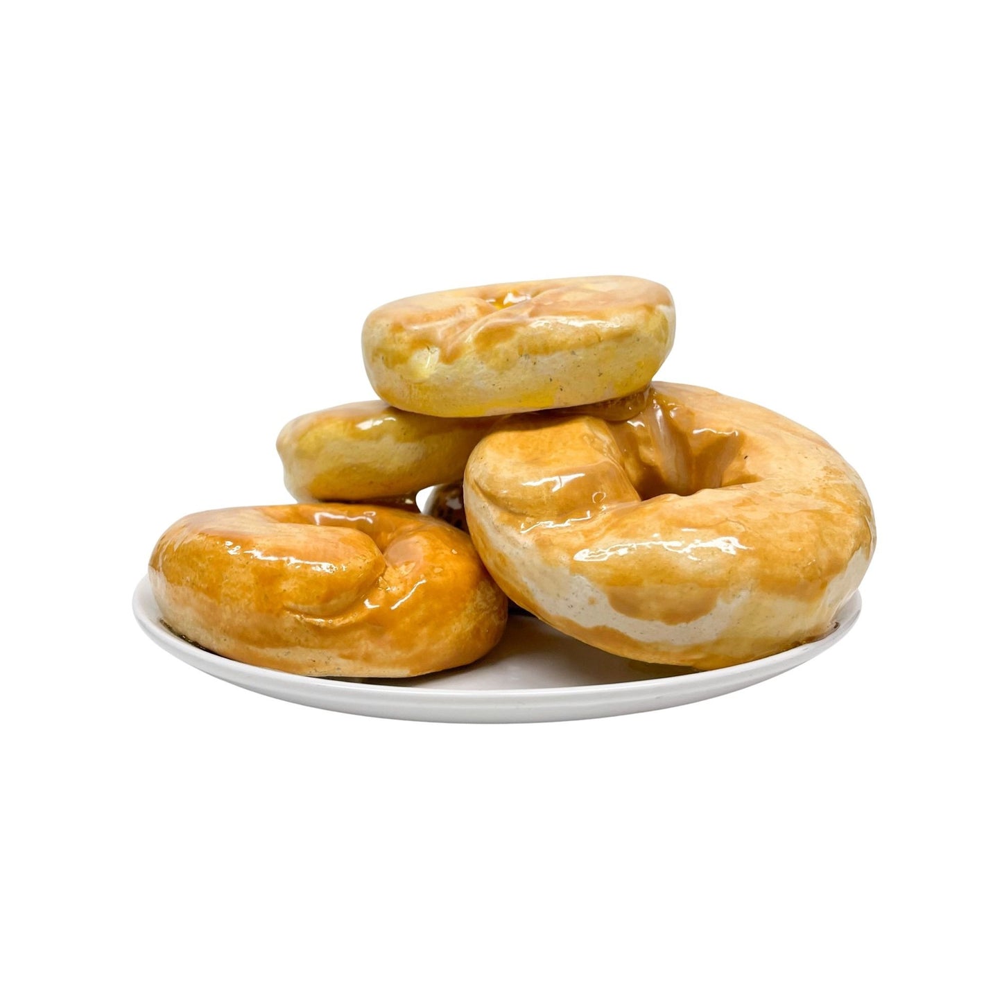 Five Plated Bagels 4
