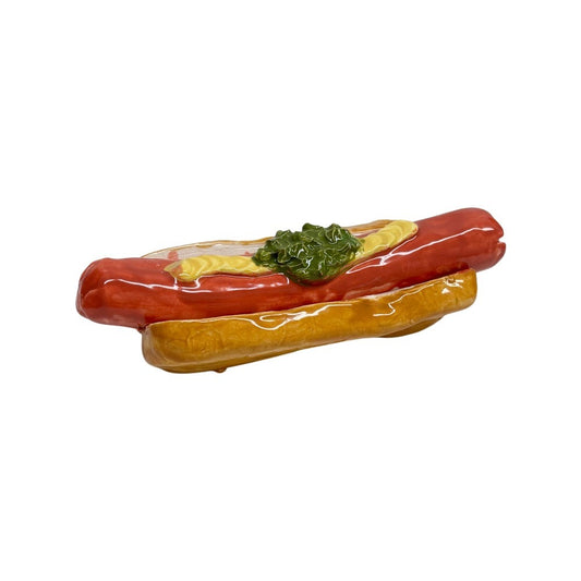 Hot Dog With Mustard And Relish 5