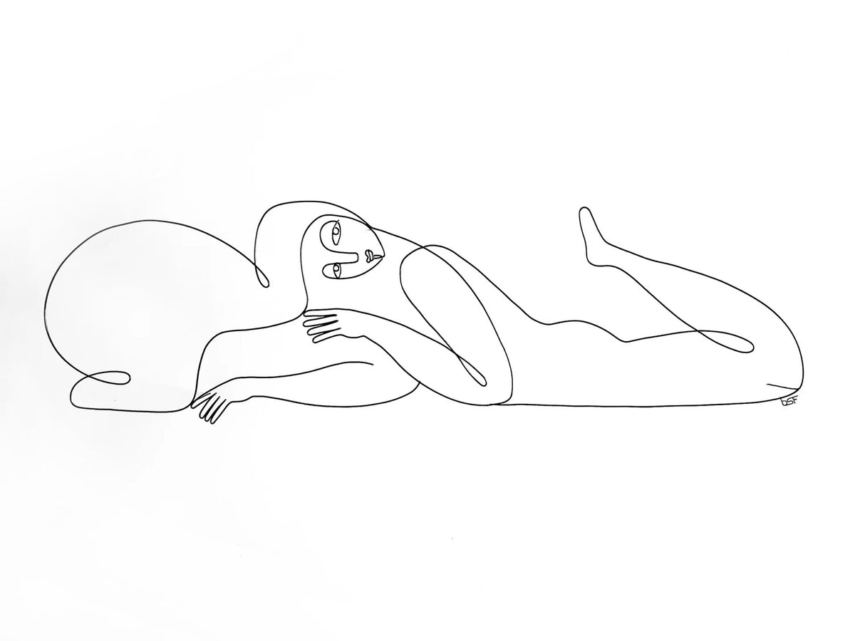 Folded Figure Composition 24