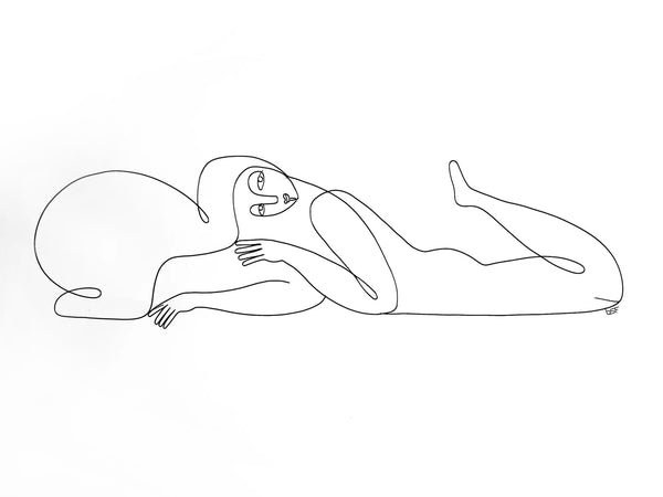 Folded Figure Composition 24