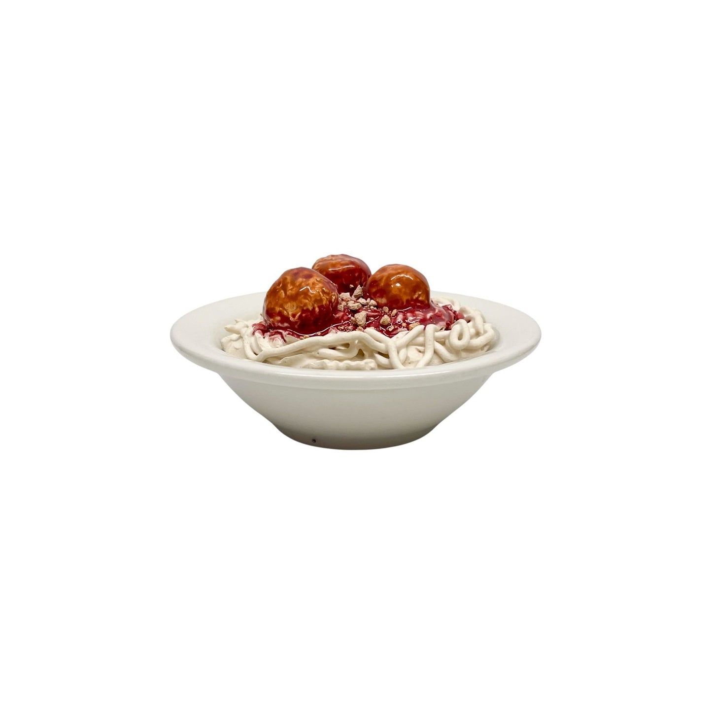 Mini Bowl Of Spaghetti And Meatballs 12