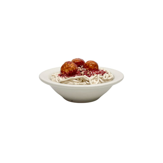Mini Bowl Of Spaghetti And Meatballs 12