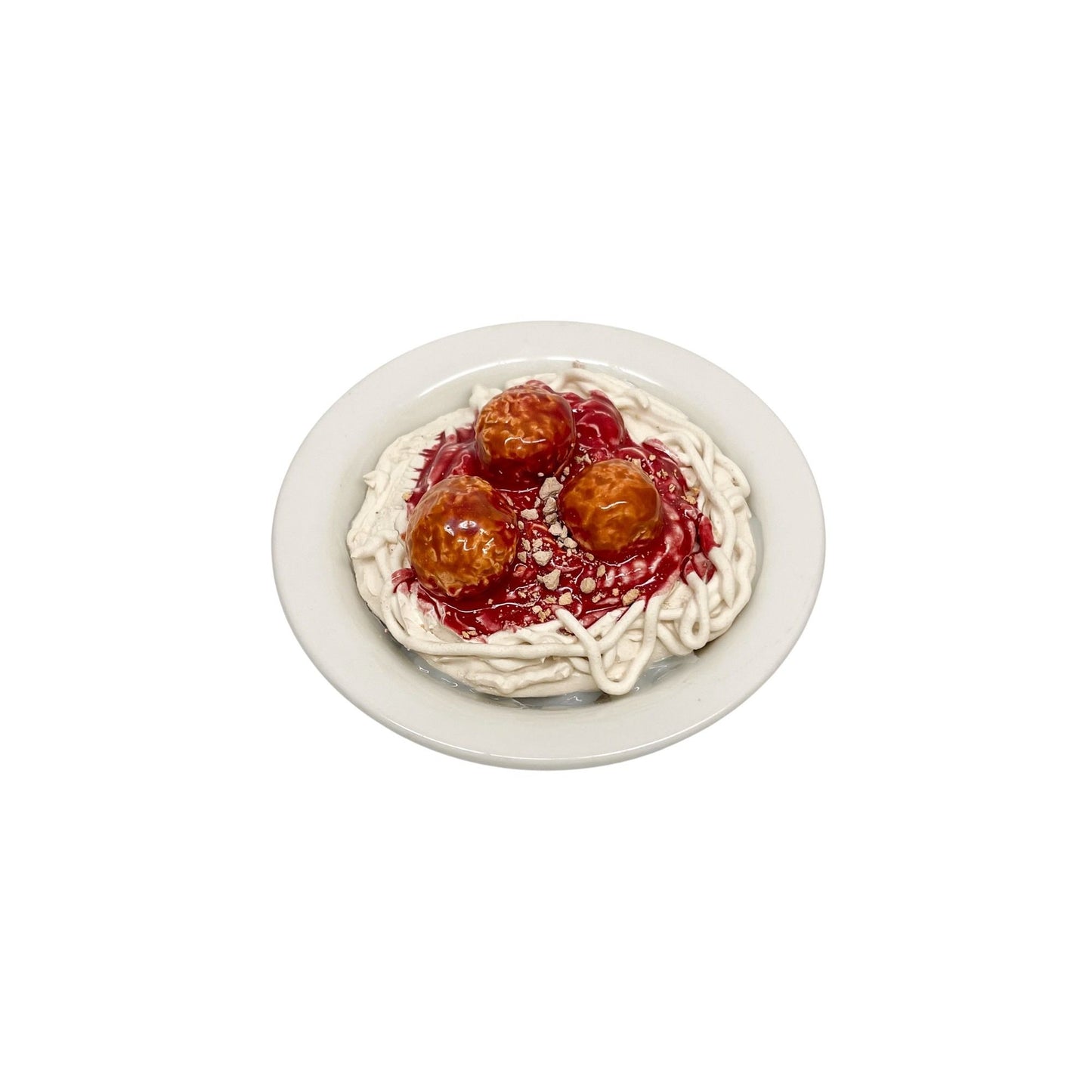 Mini Bowl Of Spaghetti And Meatballs 12