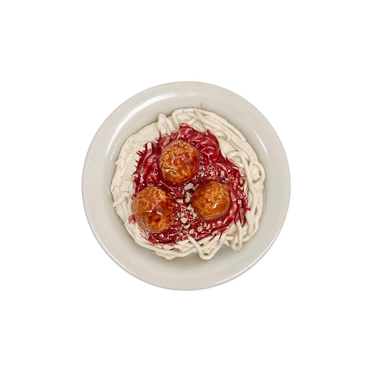 Mini Bowl Of Spaghetti And Meatballs 12