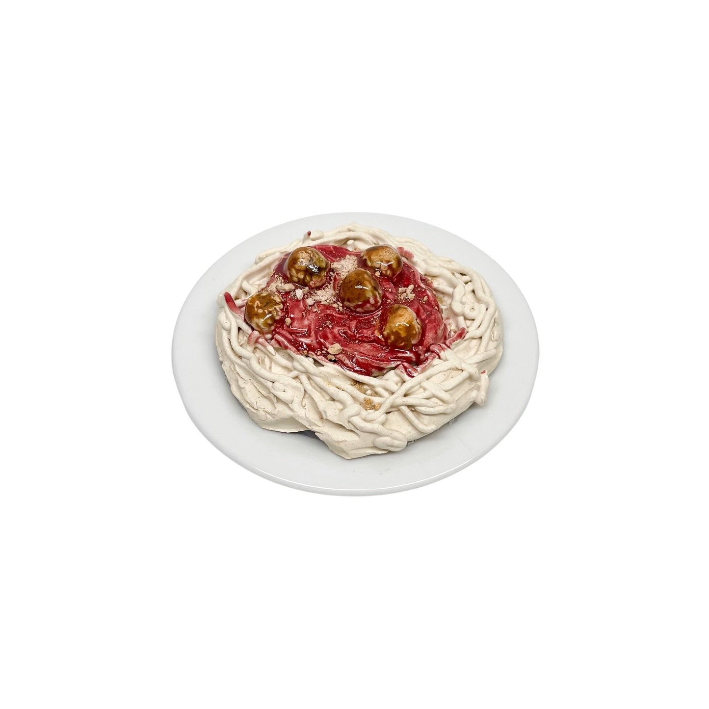 Mini Plate Of Spaghetti And Meatballs 13