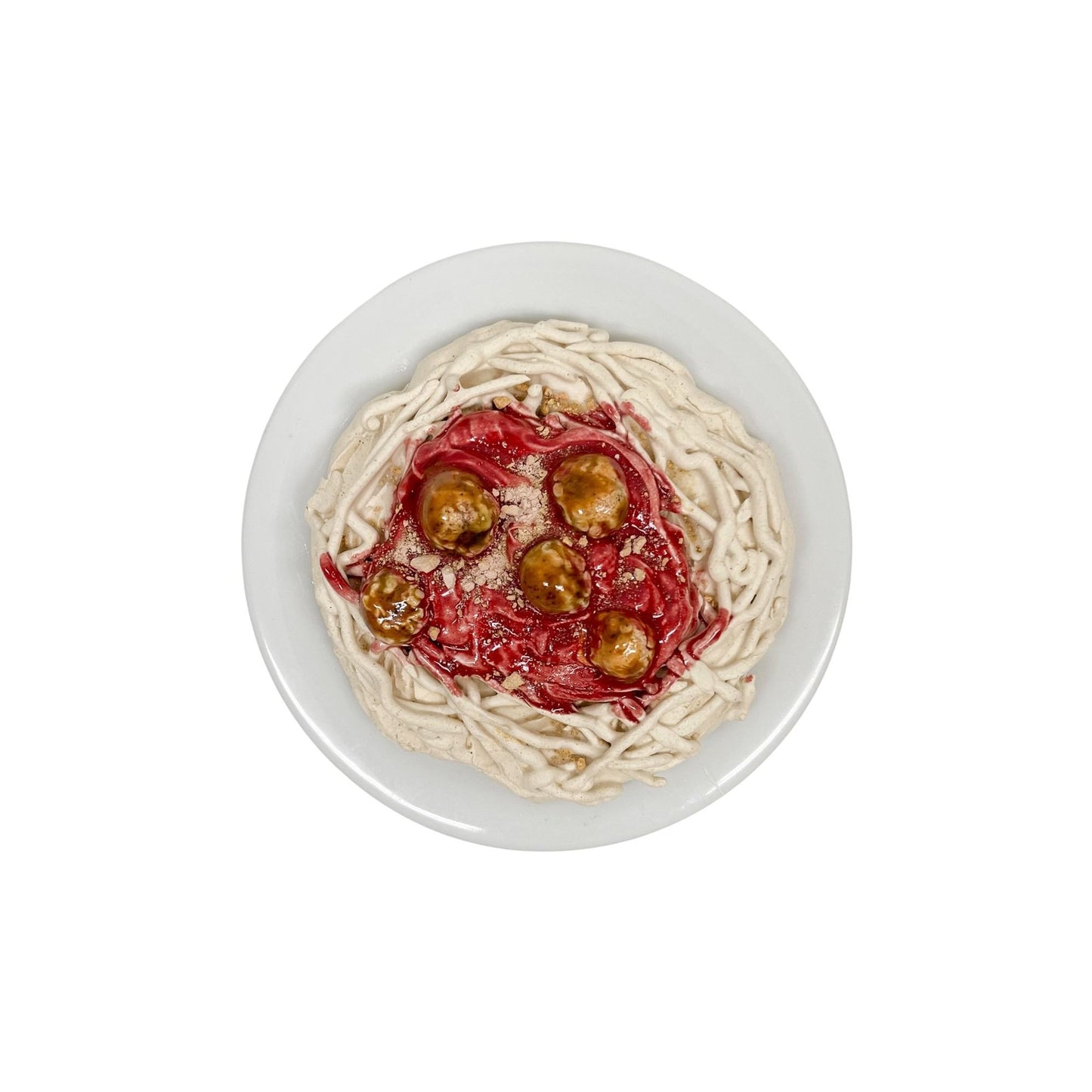 Mini Plate Of Spaghetti And Meatballs 13