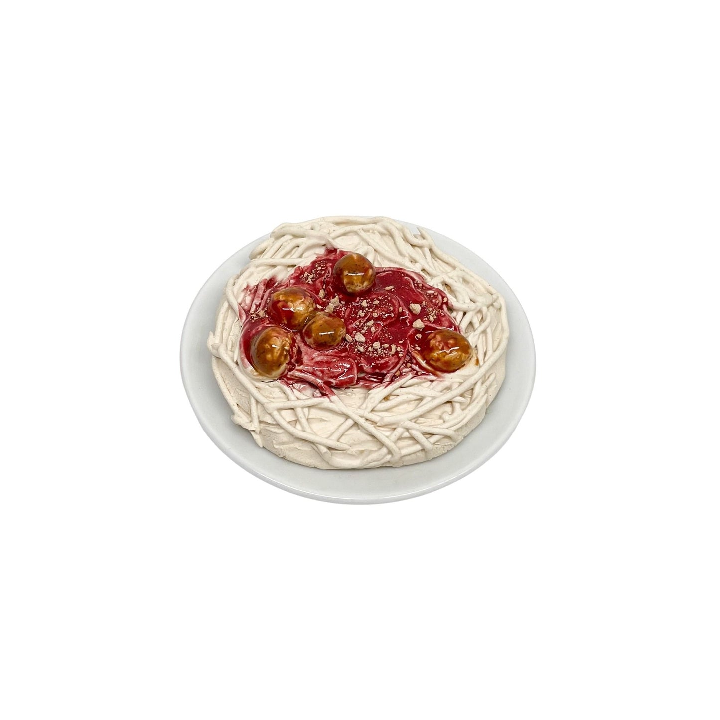 Mini Plate Of Spaghetti And Meatballs 16