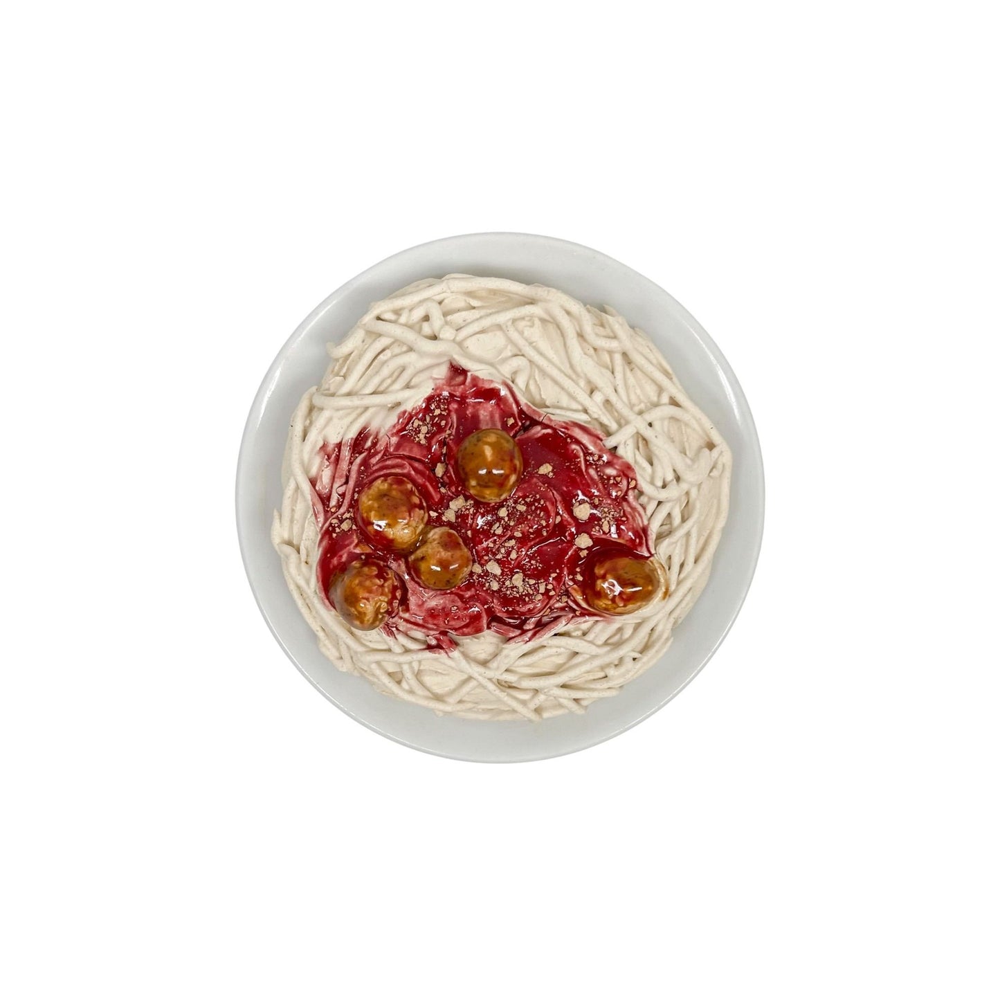 Mini Plate Of Spaghetti And Meatballs 16