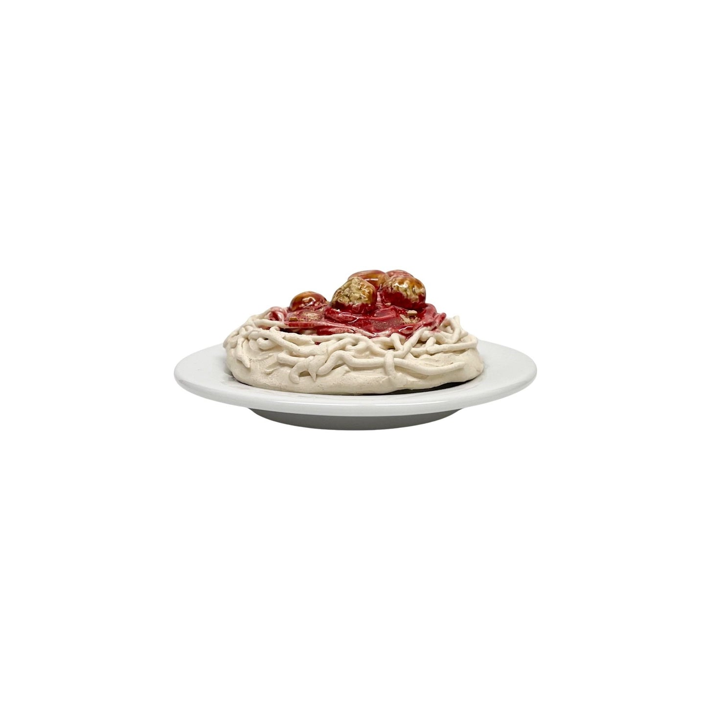 Mini Plate Of Spaghetti And Meatballs 10