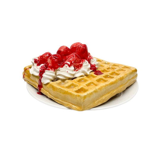 Waffle With Strawberries And Cream, 2013