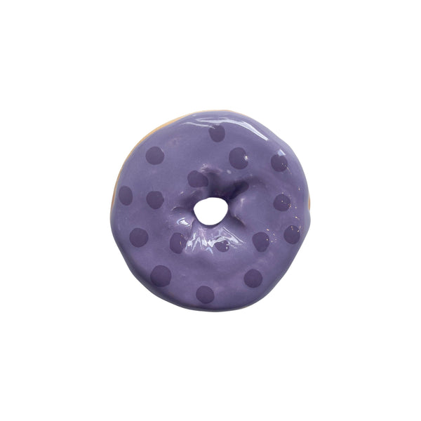 Grape Donut With Dots (Day Old)