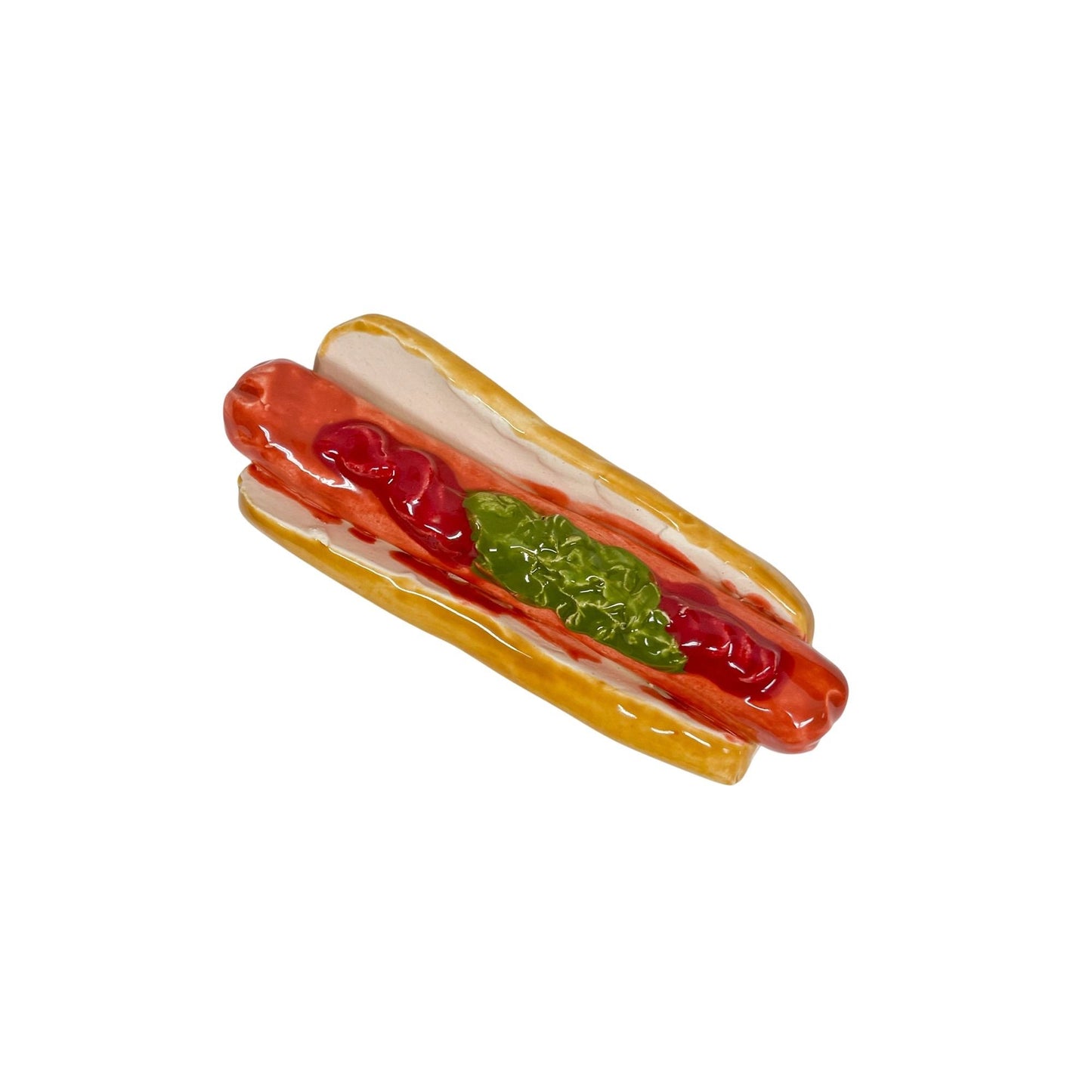 Hot Dog With Ketchup & Relish 1