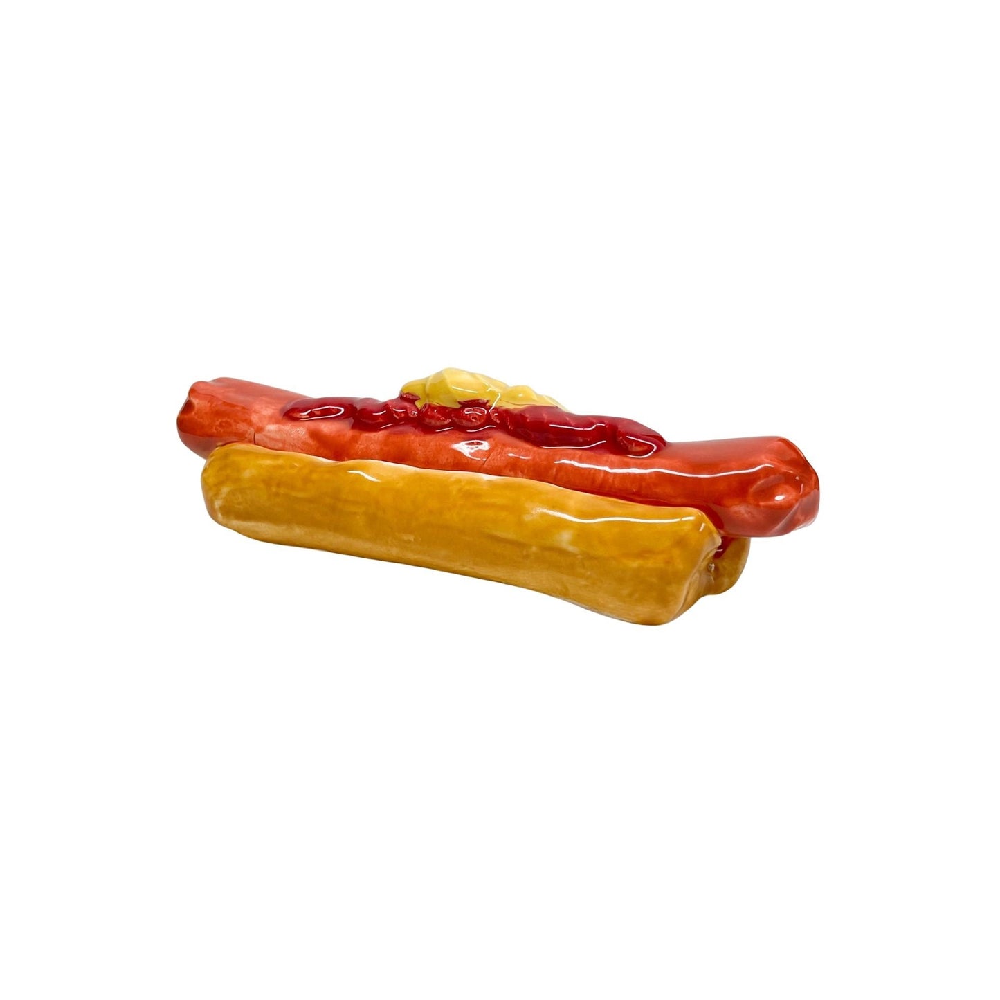 Hot Dog With Ketchup & Mustard 1