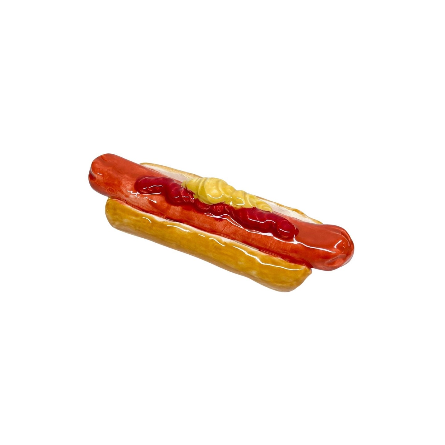 Hot Dog With Ketchup & Mustard 1