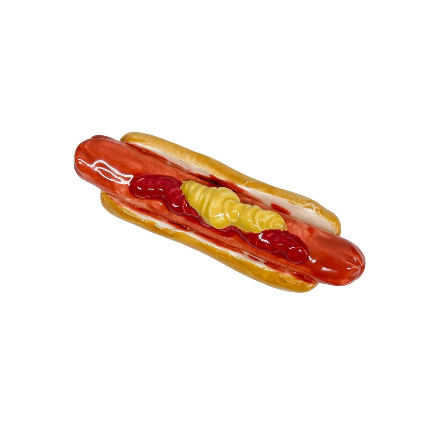 Hot Dog With Ketchup & Mustard 1