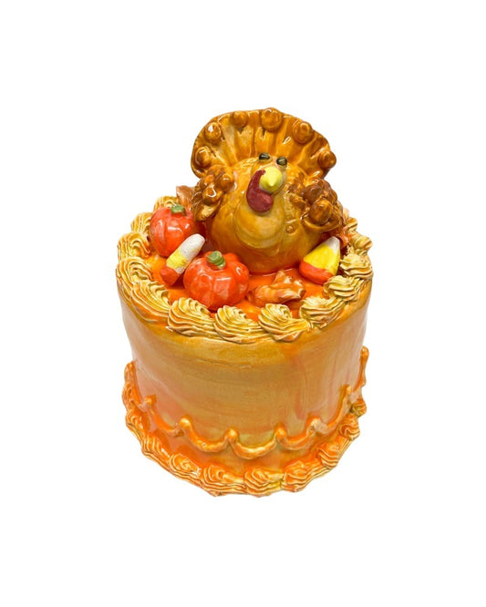Thanksgiving Turkey Cake 4