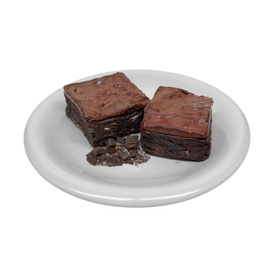 Two Plated Brownies 2