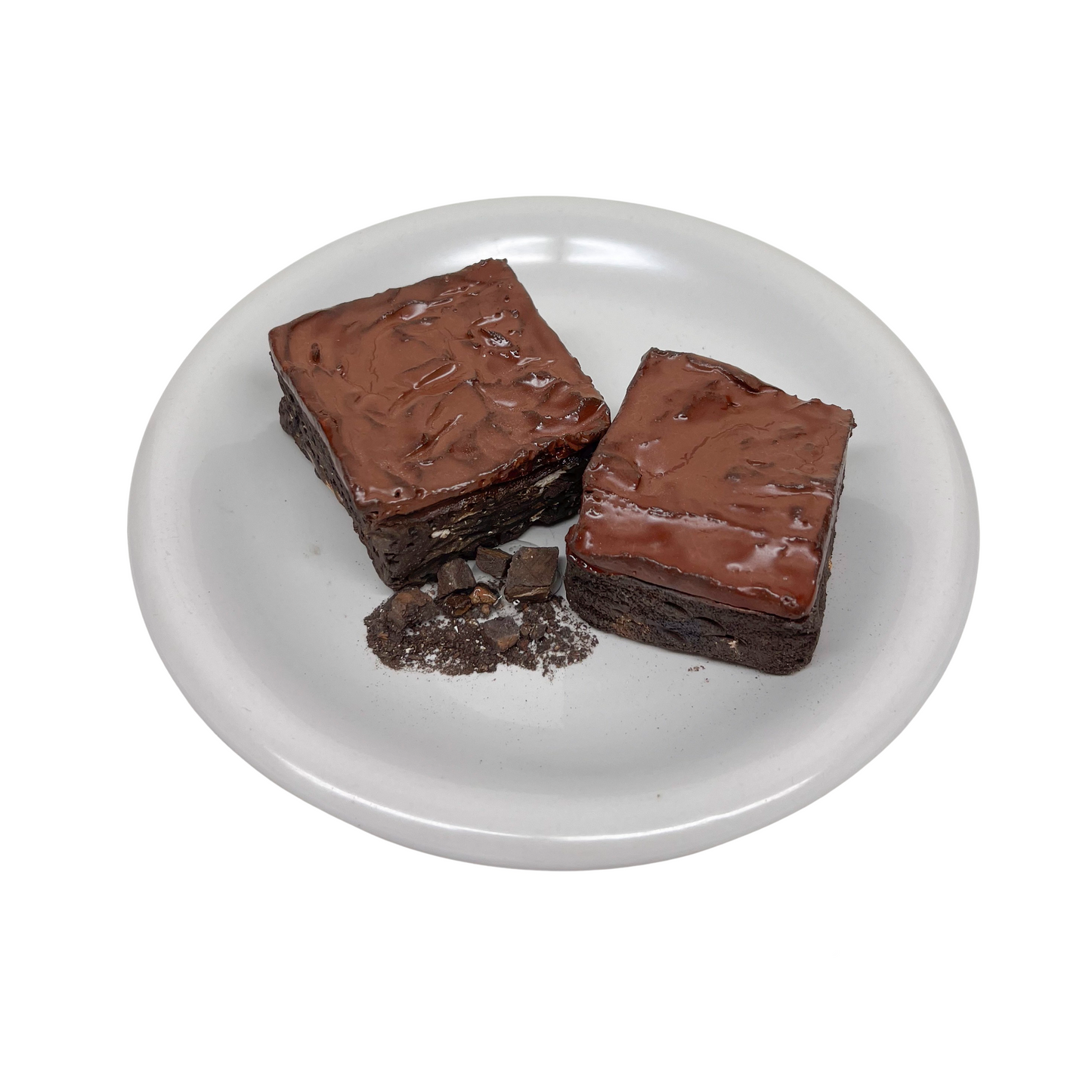 Two Plated Brownies 2